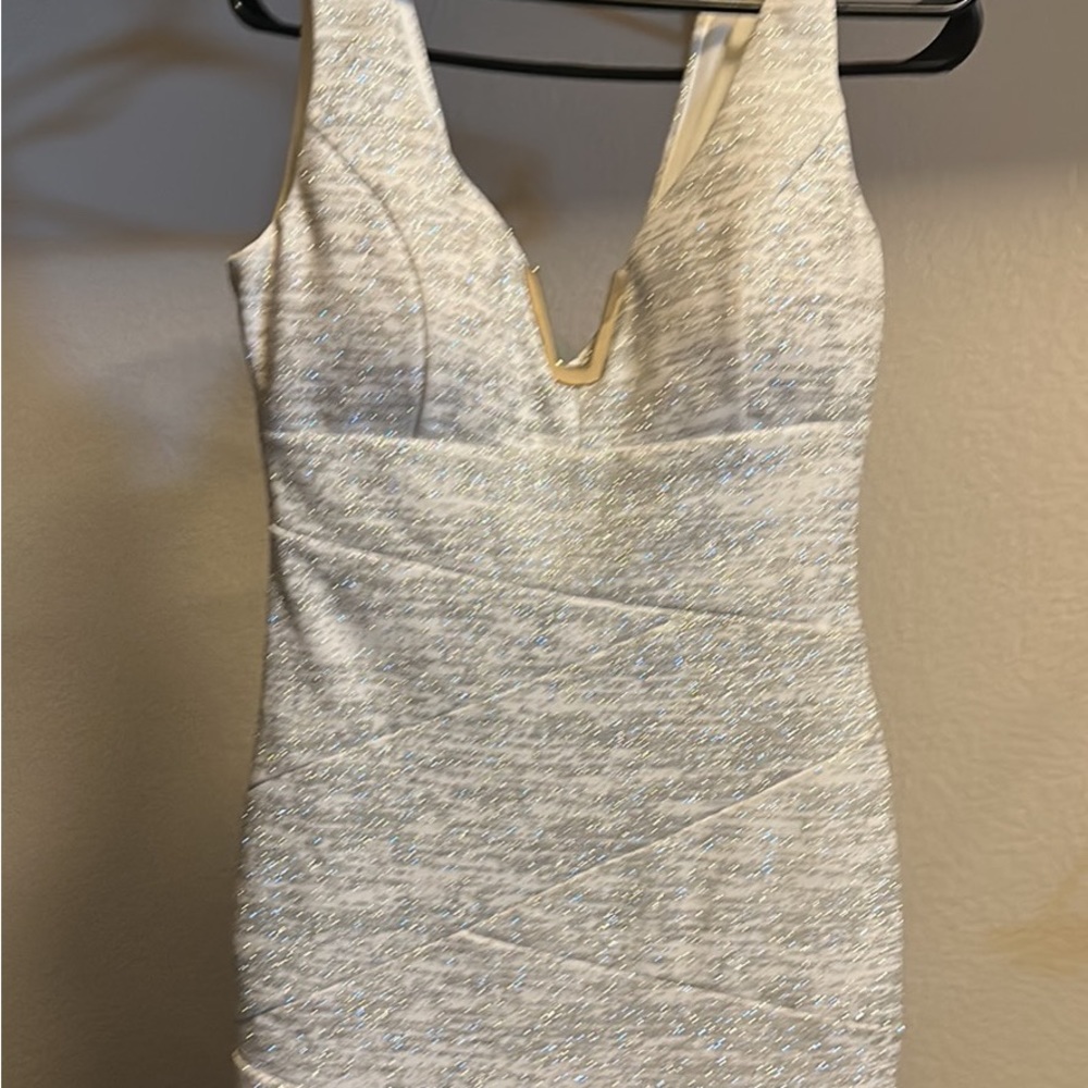 Woman’s above knee dress